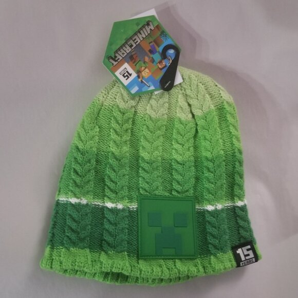 Minecraft Creeper Beanie / Toque - Picture 1 of 3